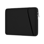 Laptop Sleeve Shockproof Protective Laptop Bag 15.6-Inch – Durable Briefcase with Front Pocket, Black