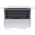 Apple MacBook Air 2018 13.3-inch Retina Display Intel Core i5 8GB RAM 256GB SSD Space Grey– Refurbished - Image 2